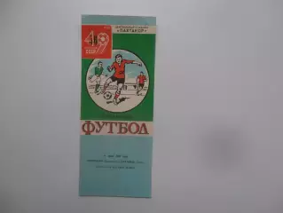 Пахтакор Ташкент-Даугава Рига 10 июня 1987