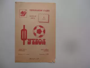 Нистру Кишинев-Котайк Абовян 1 июля 1986