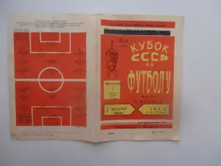 СКА Ростов-на-Дону-Шахтер Донецк 1 июля 1971 кубок СССР
