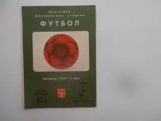 Ротор Волгоград-ЦСКА Москва 31 мая 1986