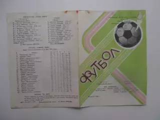Колос Никополь-Торпедо Кутаиси 21 июня 1987