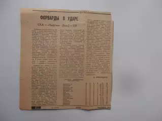 СКА Ростов-на-Дону-Нефтчи Баку 1990