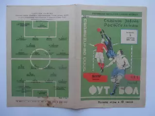 СКА Ростов-на-Дону-Шахтер Донецк 8 сентября 1964