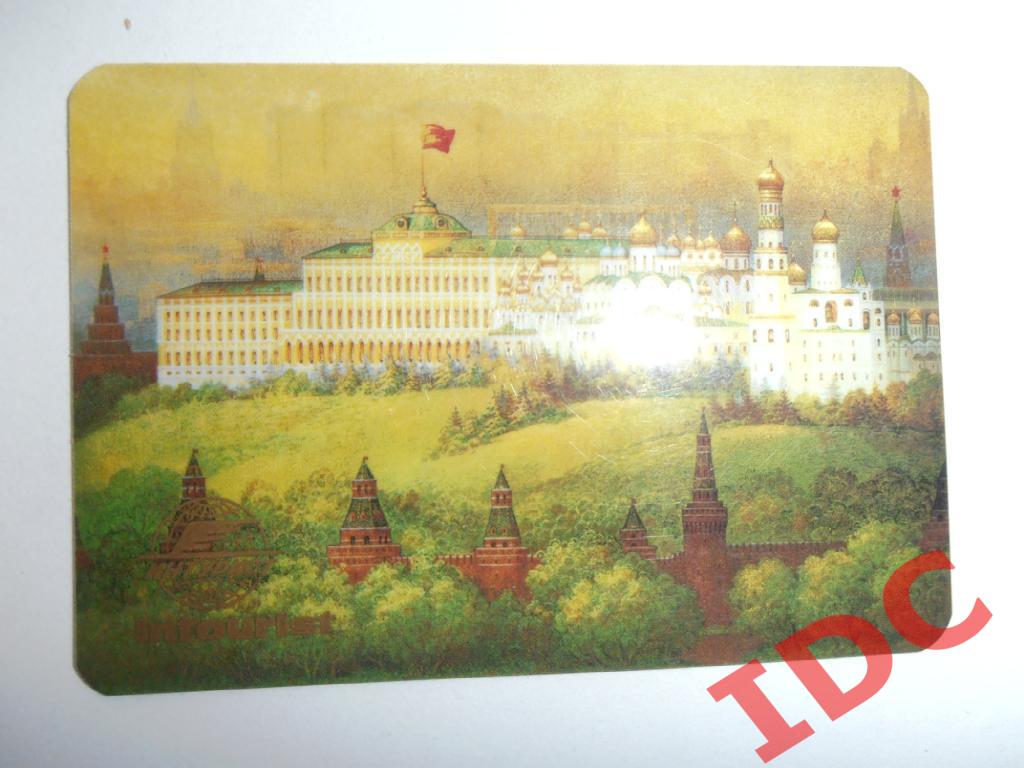 Календарик Москва 1982 ( пластик )
