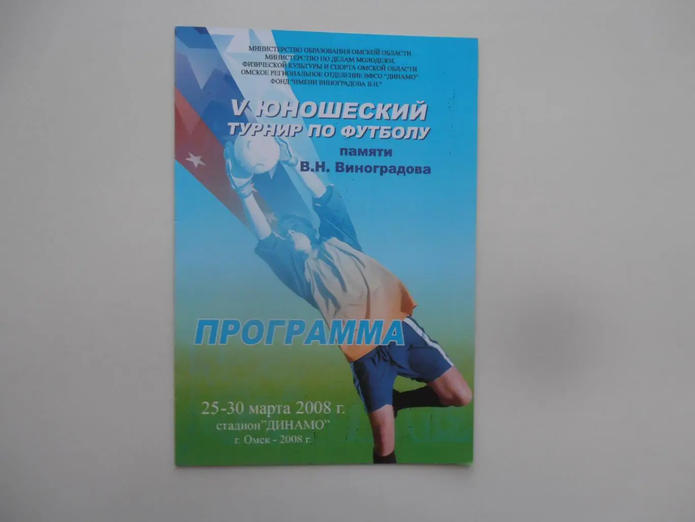 Турнир памяти Виноградова Омск 2008