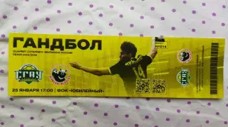 Билет. Гандбол СГАУ-Саратов (Саратов) - ПЕРМСКИЕ МЕДВЕДИ (Пермь) 25.01.2026