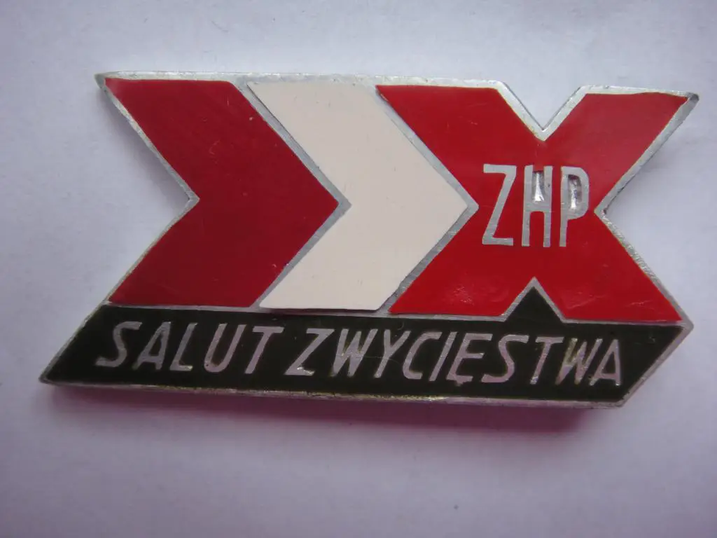 Знак ZHP SALUT ZWYCIESTWA ( Салют Победы)