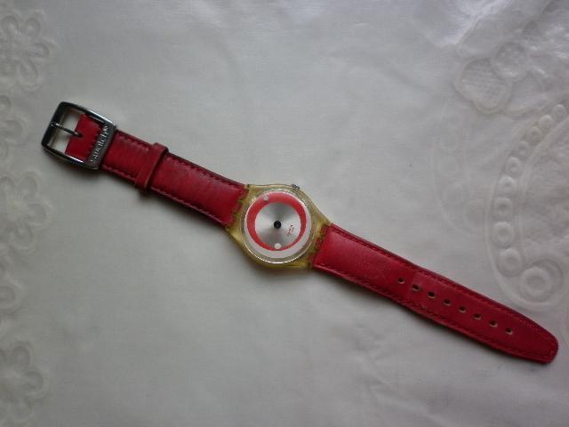 Часы SWATCH ,модель Psychedelic Red 1