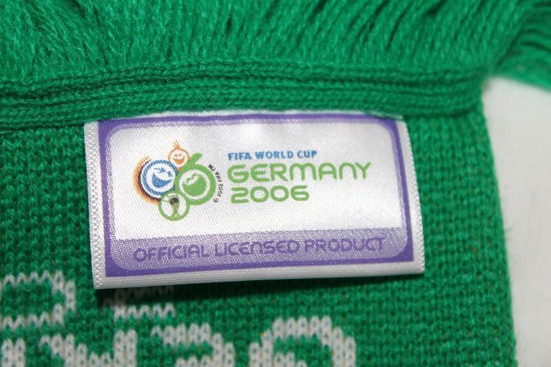 Шарф Сборная Бразилии 2006 г. в Германии , официальный шарф FIFA, новый 4