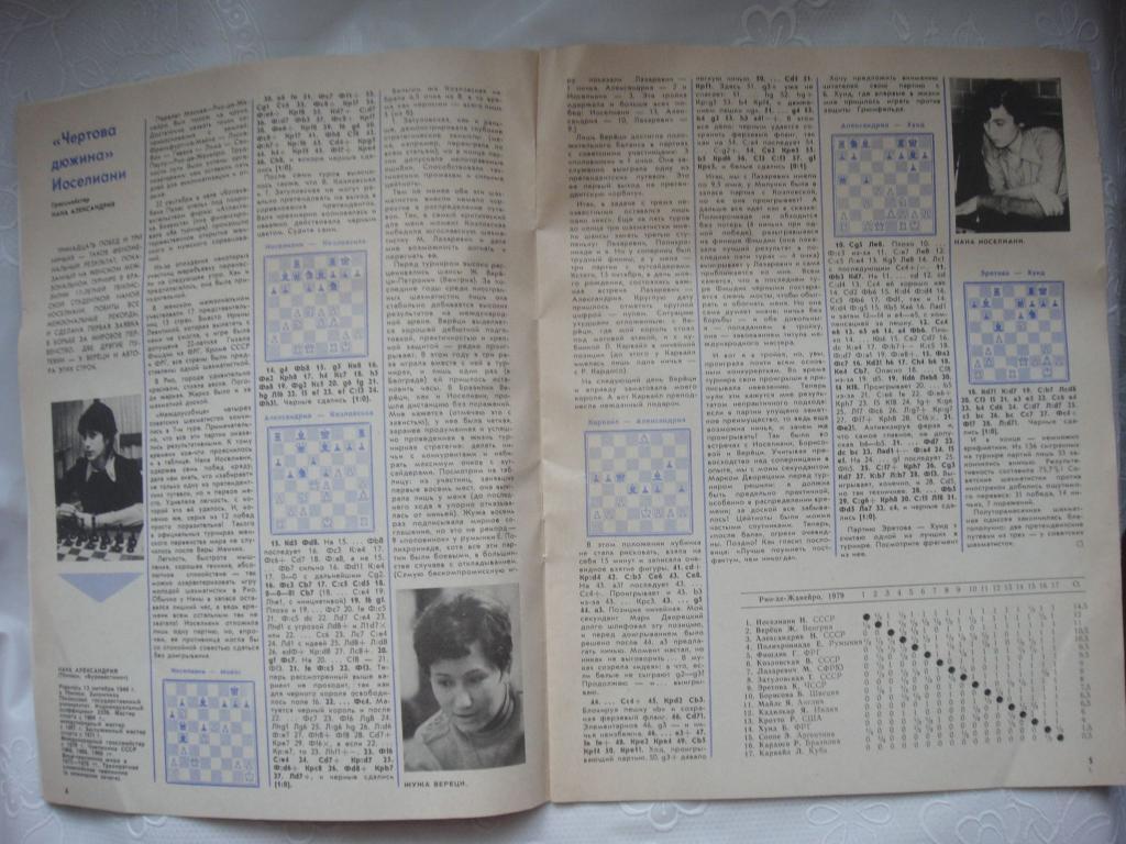 Журнал ШАХМАТЫ № 3 RIGA 1980 г 3