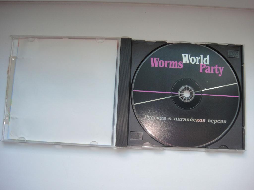 Worms World Party 2000 г,винтаж, редкая 1