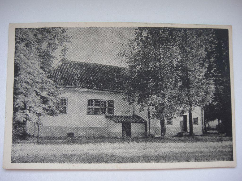 Почтовая карточка. Таллин. Дом Петра I в Кадриорге1946 г, редкая