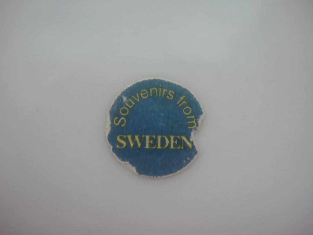 Тарелка маленькая декоративная СТОКГОЛЬМ Швеция Stockholm Sweden 4