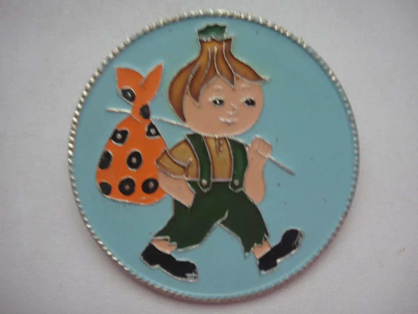 Значок ЧИППОЛИНО, редкий