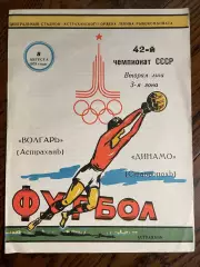 Волгарь Астрахань - Динамо Ставрополь - 1979