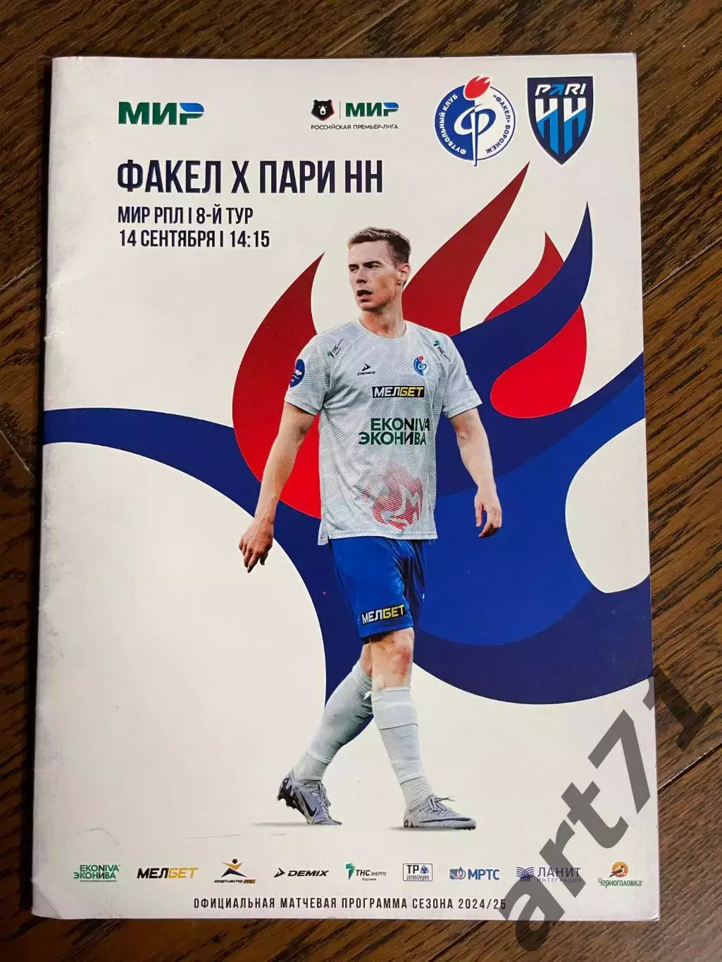 Факел Воренеж - Пари НН Нижний Новгород 14.09.2024