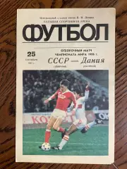 СССР - Дания 1985