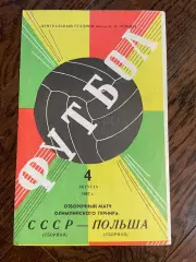 СССР - Польша 1967