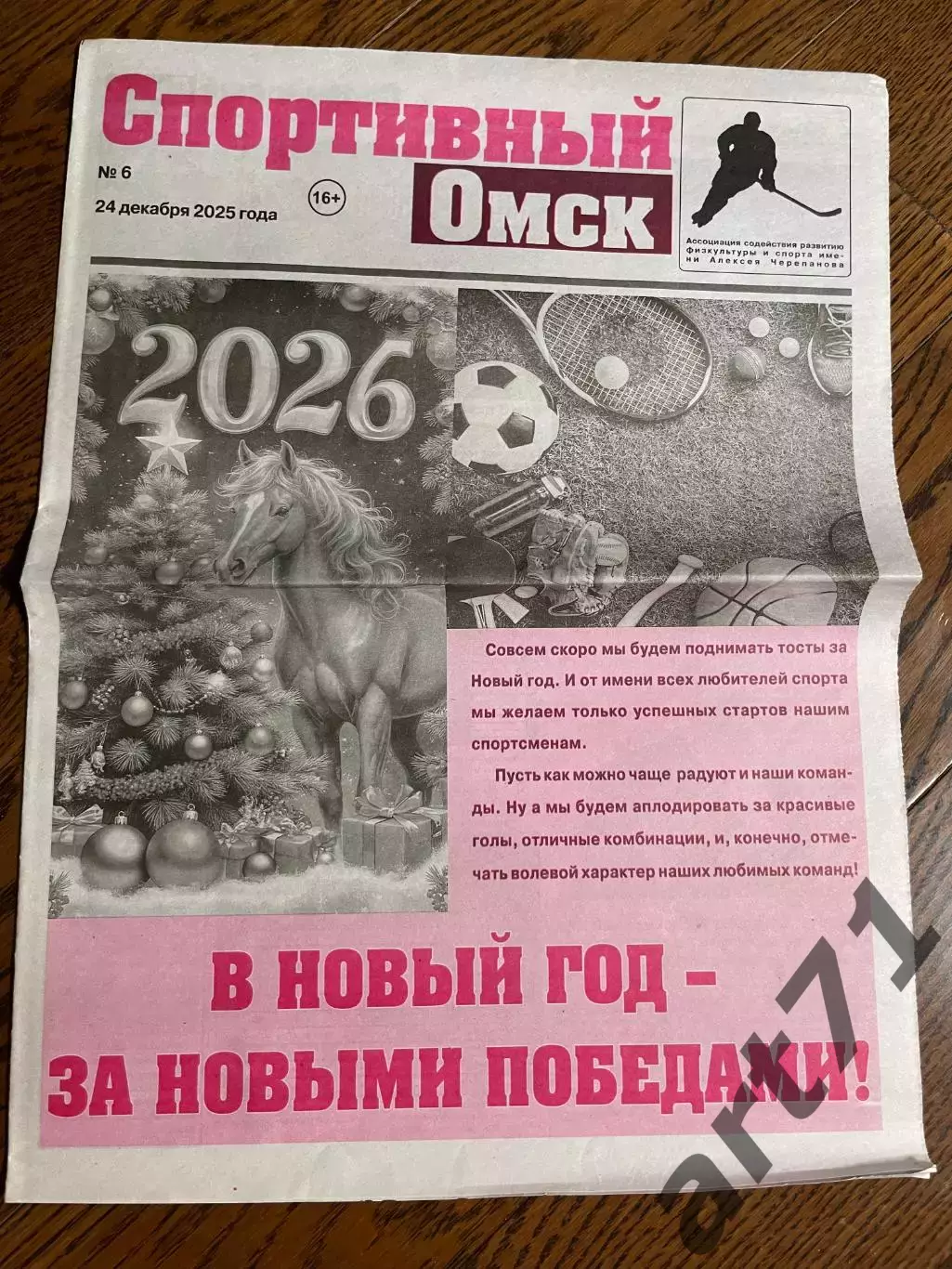 Спортивный Омск 24.12.2025 №6