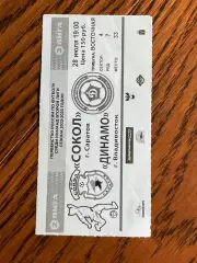 Сокол Саратов - Динамо Владивосток 2022