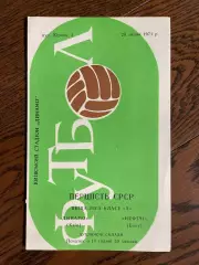 Динамо (Киев) - Нефтчи (Баку) 1971 дублеры