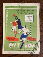 СКА Ростов-на-Дону - Шахтер Донецк 1967