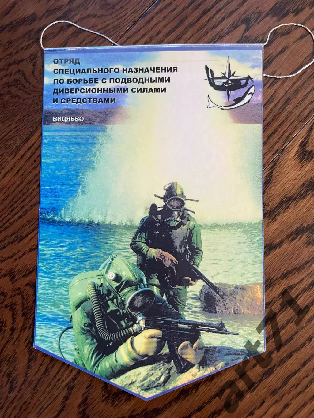 Отряд СН по борьбе с подводными диверсионными силами. Видяево. Вымпел