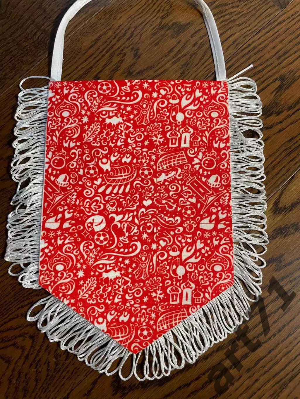 Официальный матчевый вымпел Спартак Кострома (капитанский) 1