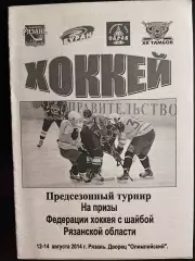 Рязань / Саров / Тамбов /Буран Воронеж Предсезонный турнир. Рязань 2014