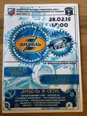 Дизель Пенза - Буран Воронеж 28.02.2015 плей-офф