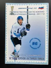 Буран Воронеж - ХК Тамбов 30.11-01.12.2011