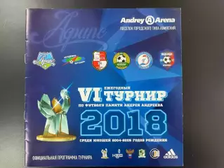 Турнир памяти Андрея Андреева среди юношей2018
