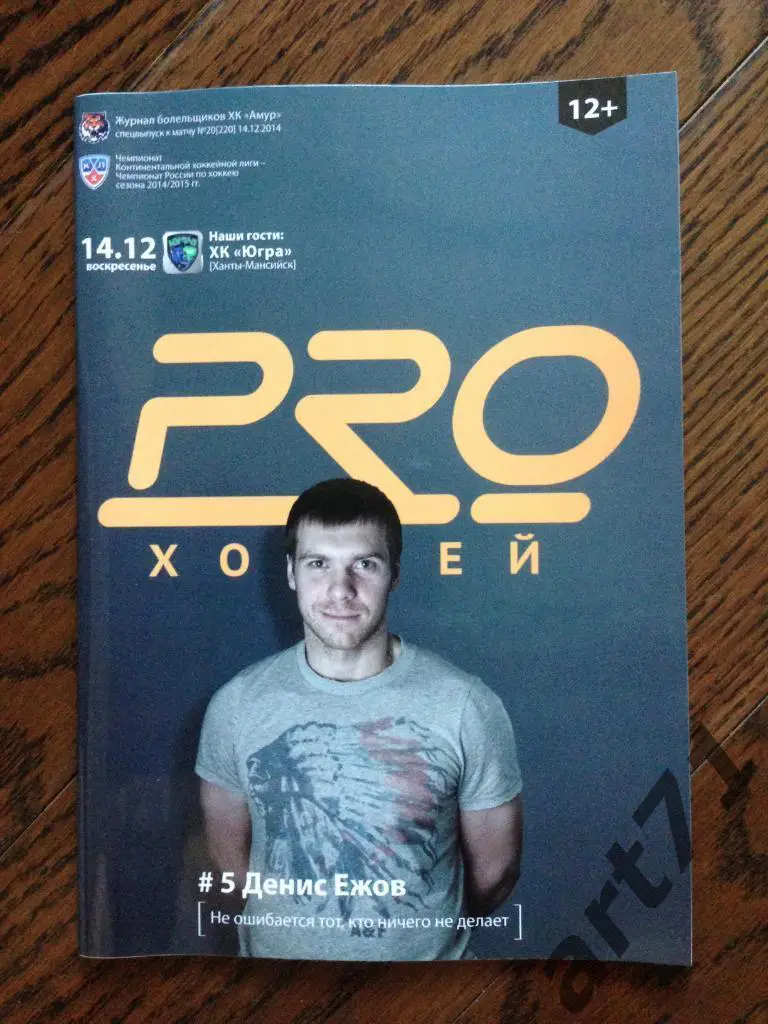 Амур Хабаровск - Югра Ханты-Мансийск 2014 14.12