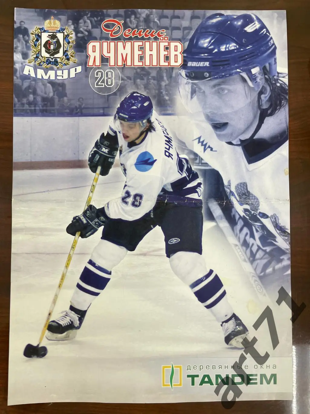 Амур (Хабаровск) - Трактор (Челябинск) 12-13.01. 2006 программа-постер