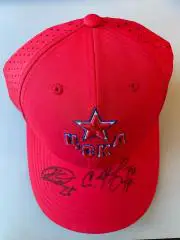 ЦСКА. Хоккей. Бейсболка. Собственноручные автографы С.Федорова, М.Григоренко