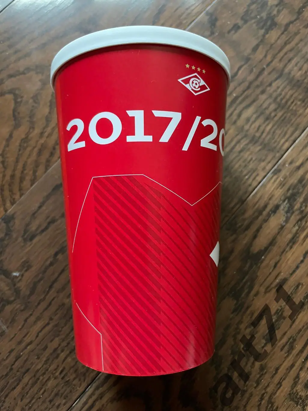 Спартак Москва. Сезон 2017/2018. Коллекционный сувенирный стакан