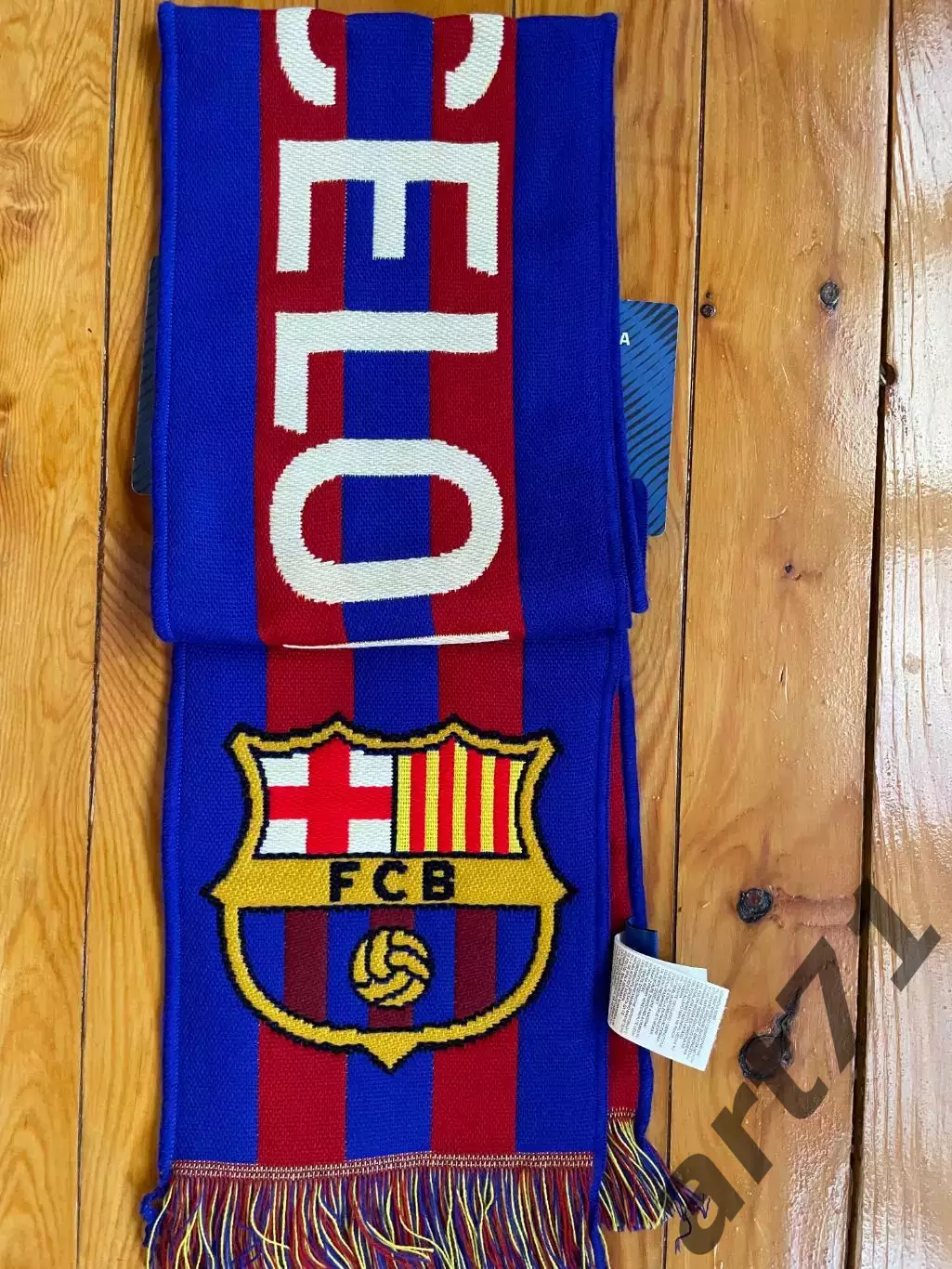 ФК Барселона. Официальный шарф. Из клубного магазина в Барселоне 2