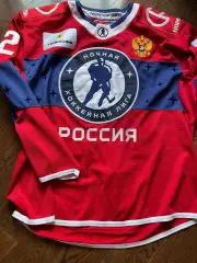 Леонов. Сборная России. Ночная лига. Оригинальный игровой свитер