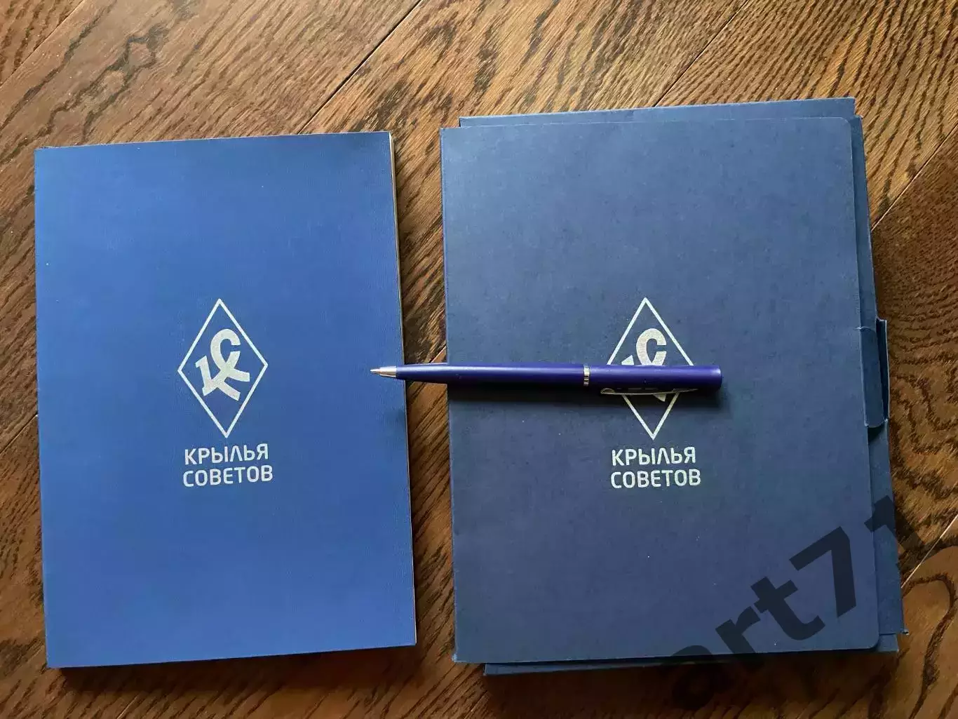 Крылья Советов Самара. Ежедневник + шариковая ручка и пластиковый футляр 3