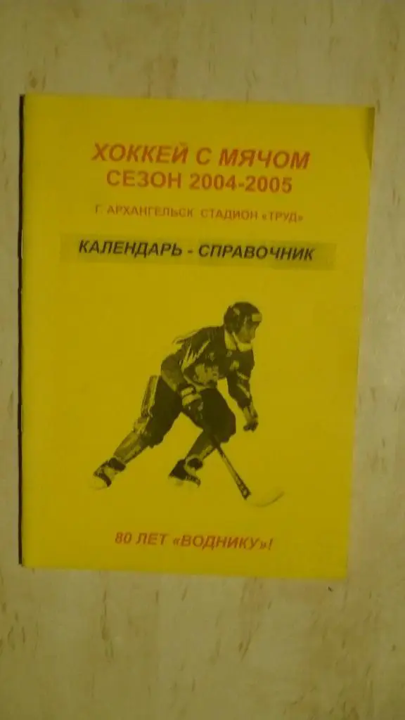 Хоккей с мячом Архангельск 2004-2005