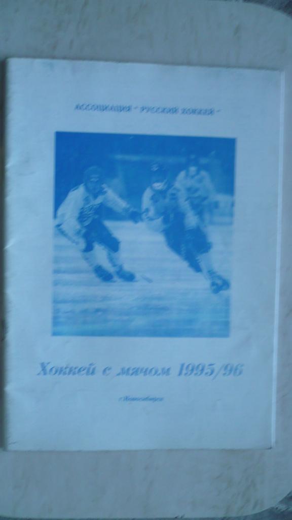 Хоккей с мячом Новосибирск 1995-1996