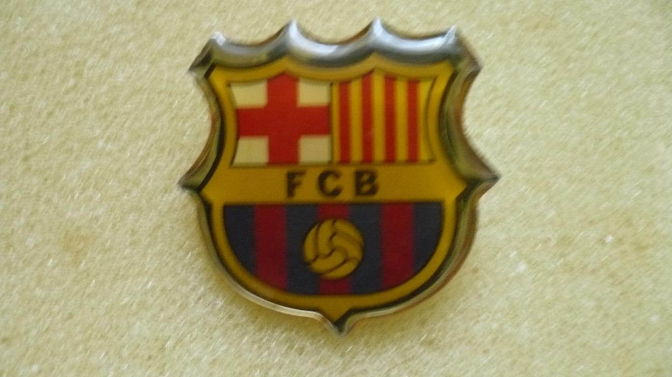 Значок футбол Барселона