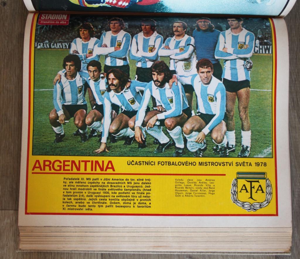 Журнал Stadion (Чехословакия) полная подборка за 1978 год 3