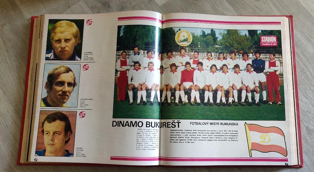 Журнал Stadion (Чехословакия) полная подборка за 1977 год