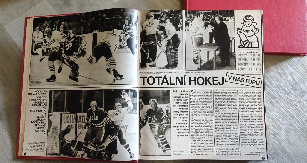Журнал Stadion (Чехословакия) полная подборка за 1977 год 4