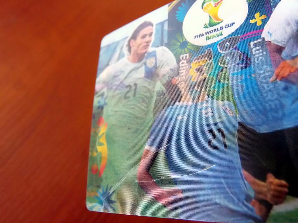 Double Trouble Cavani-Suarez Panini WorldCup 2014 1