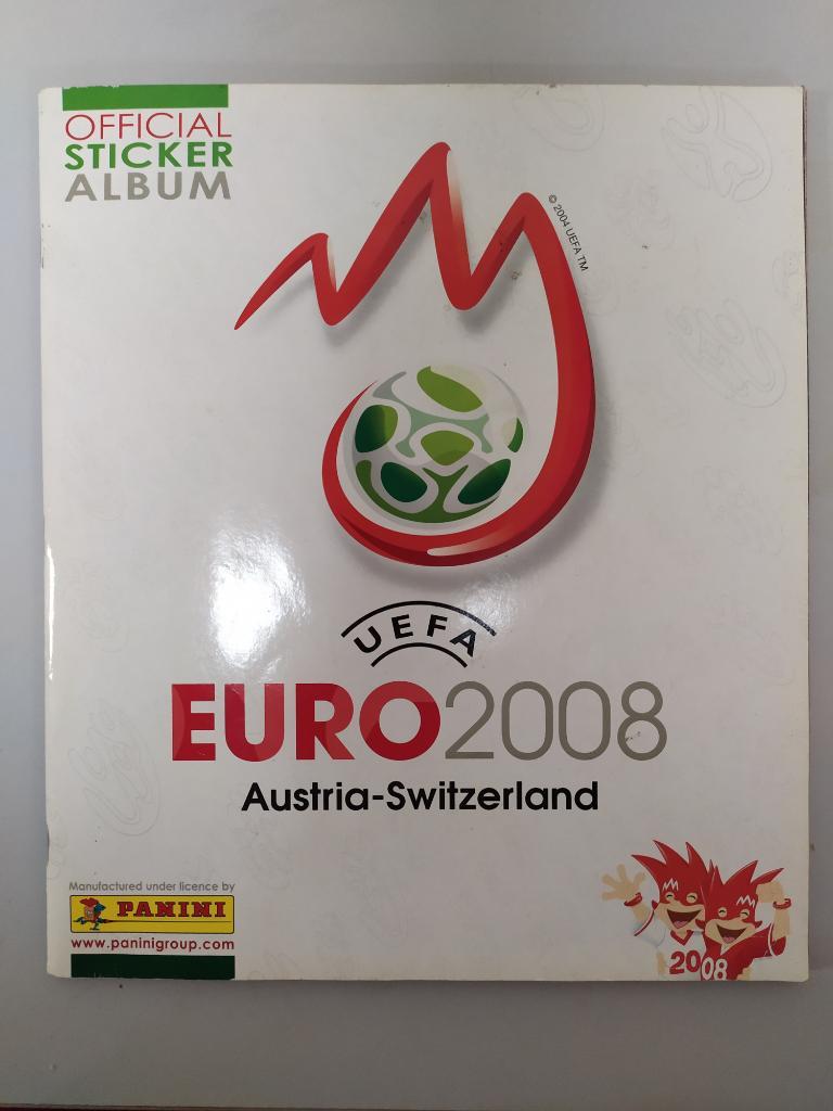 Альбом Panini Euro 2008