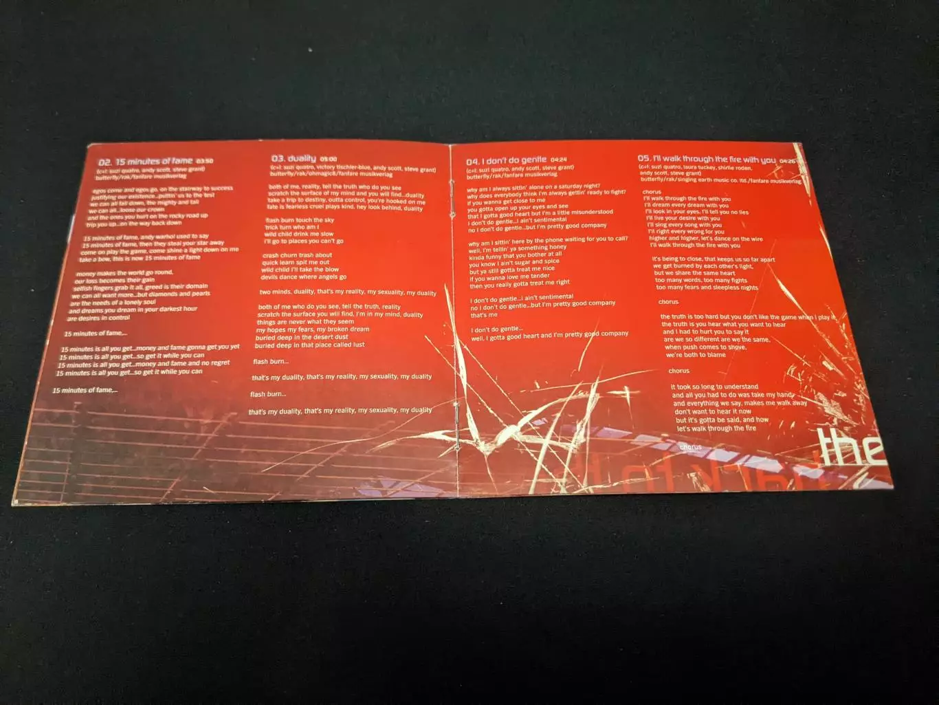 Suzi Quatro Автограф 2