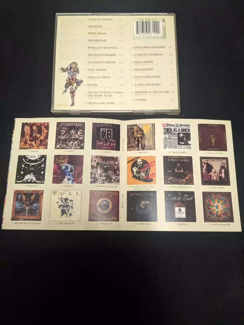 Jethro Tull cd диск з автографом 1
