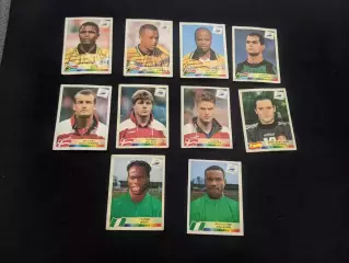 World cup 1998 .Чемпіонат світу 1998 . 10 наклейок